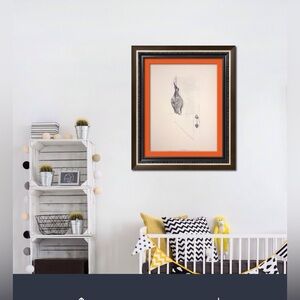 Vintage 1962  "CanvasBacks" Portrait by Andrew Wyeth